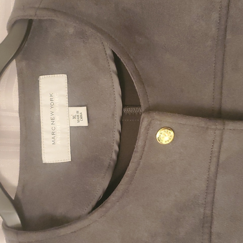 Gray Long Jacket - image 2